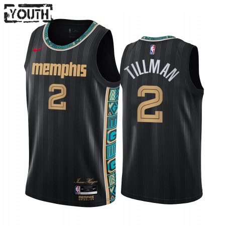 Maillot Basket Memphis Grizzlies Xavier Tillman 2 2020-21 City Edition Swingman - Enfant